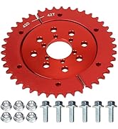 Amazon.com: GREHUA Universal Split Sprocket 420 Chain 42 Tooth