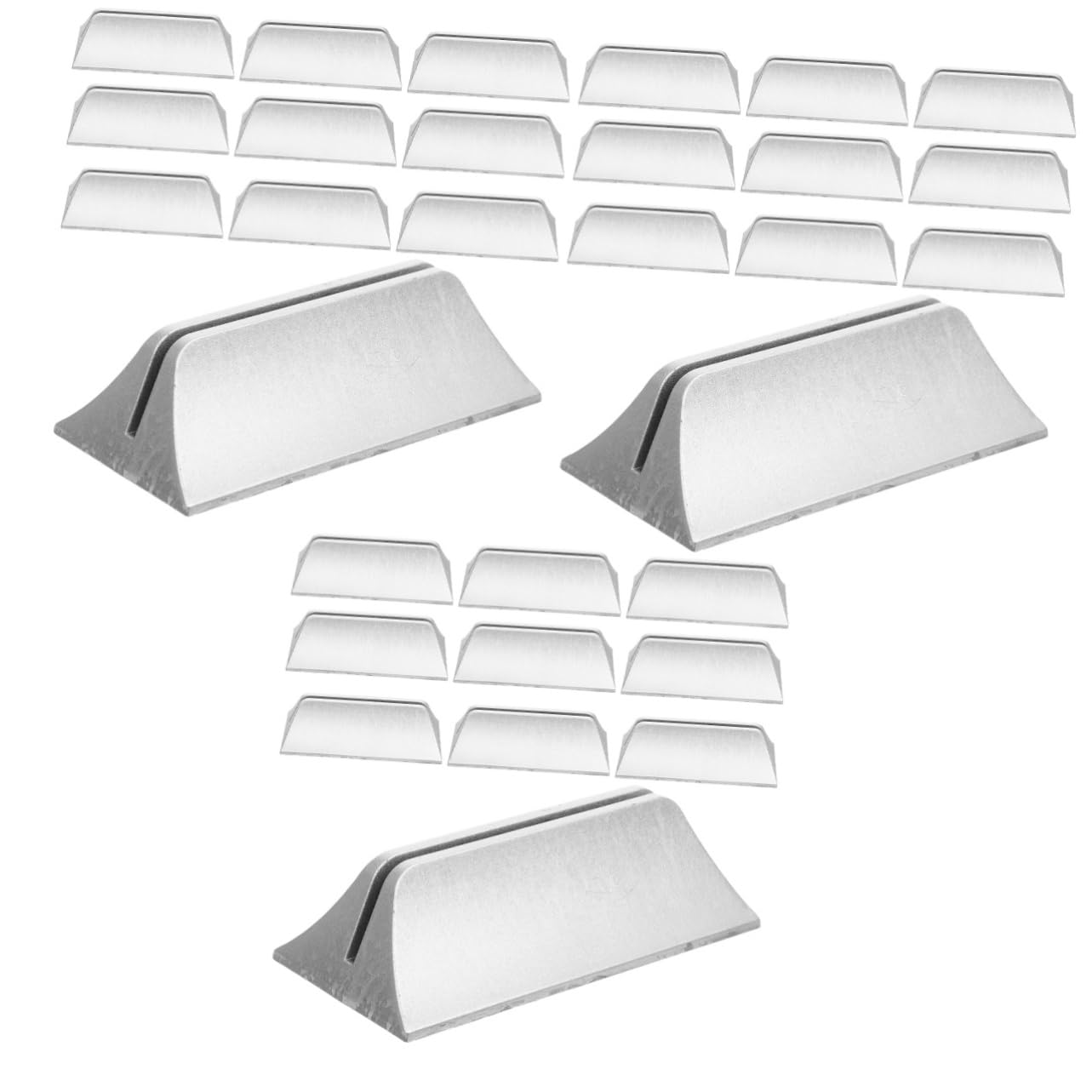 30pezzi Clip per Partizioni da Scrivania Regolabili Plastica per Divisioni Ufficio Supporti per Pannelli di Privacy e Divider Desktop Fissaggio Stabile e Sicuro