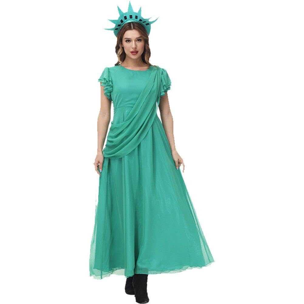 Usa: Donna Scala Statua Della Libertà - Nord America - Foto 2