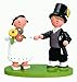 KWO Summer Article Pair of Brides Figurine, 7 cm, us:one Size, Multicolour
