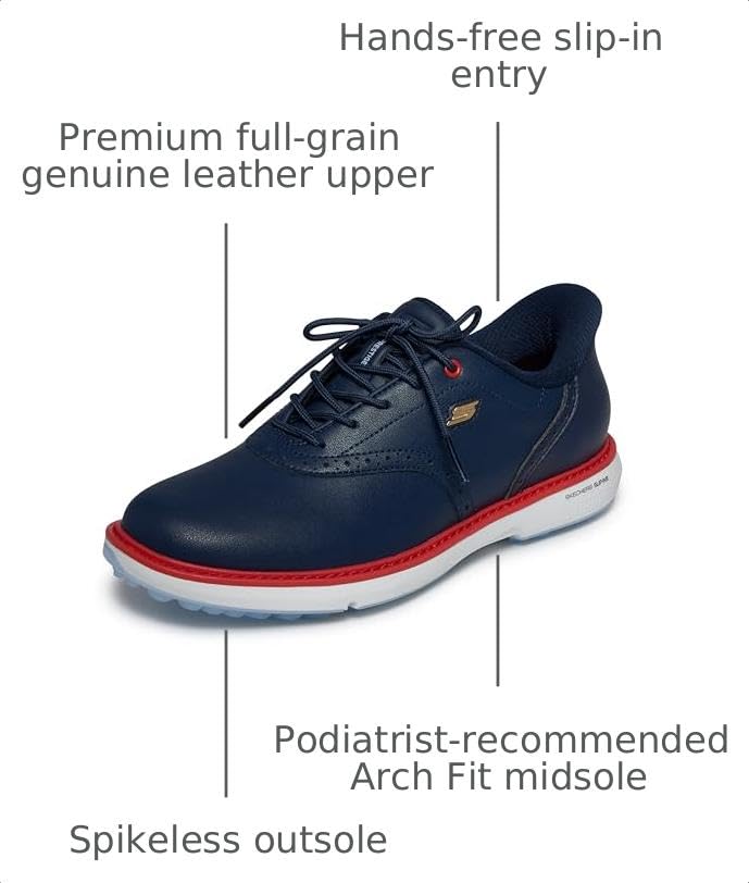 Image of Skechers Women's Jasmine Waterproof Golf Shoe