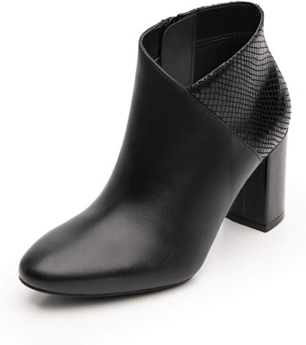 Flexi 106007 Botín Corto para Mujer con tacón Robusto y Textura Estilo  vibora, Color Negro, Talla 25.5 : Amazon.com.mx: Ropa, Zapatos y Accesorios
