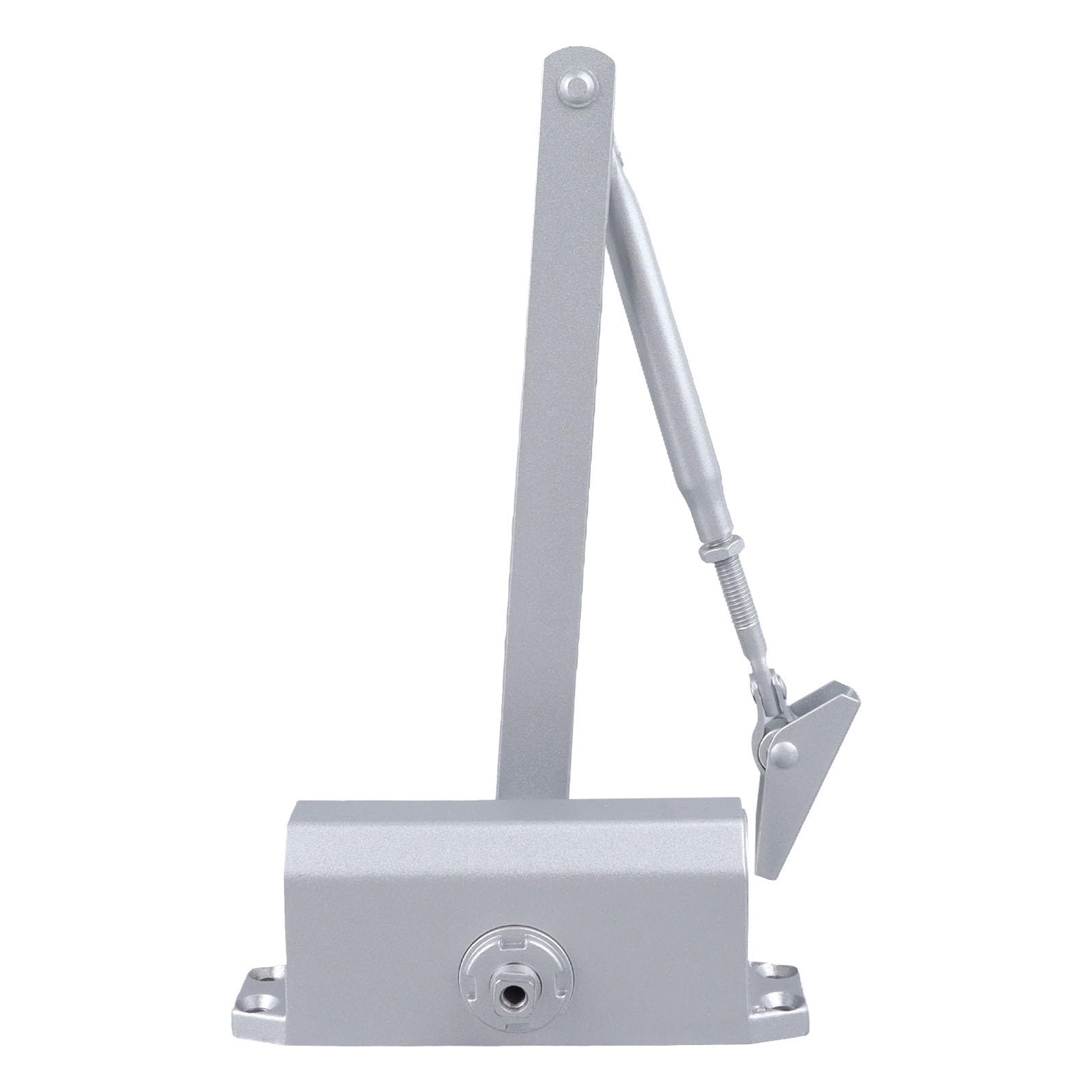 FTVOGUE Ferme-porte Automatique, Construction en Acier Inoxydable, Charge Réglable de 55 à 99 Lb, Idéal pour les Portes Lourdes