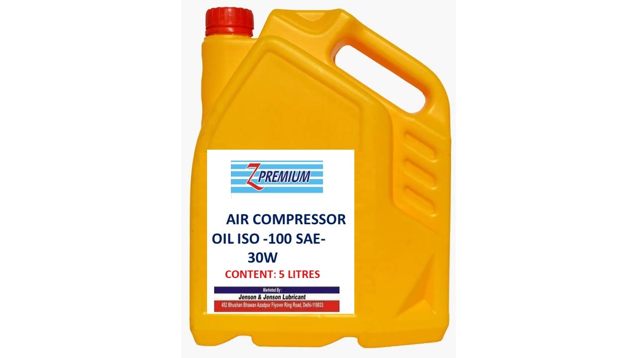 ZPremium AIR COMPRESSOR OIL ISO 100 SAE 30W Amazon.in Car & Motorbike