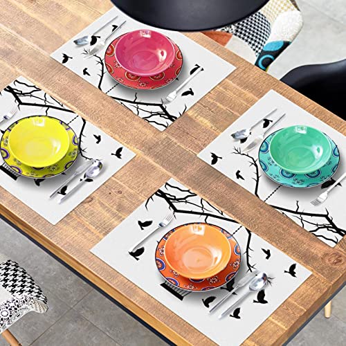 Sets de table design cage à oiseaux finitions haute résistance x6 - 8