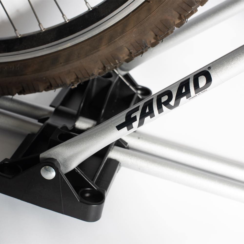 FARAD Fahrradträger Maira Black Edition 2025 - Universal-Fahrradträger, Mattschwarz, schnelle Montage, vormontiert, zugelassen bis 23 kg