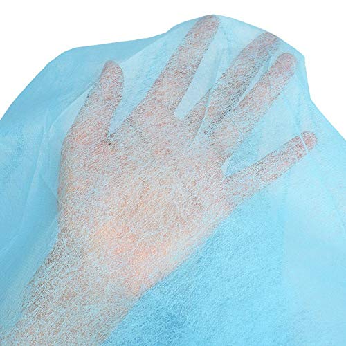 Disposable Isolation Gown Size: Universal Qty: 50 per Case PPE (Lightweight Blue) - Image 4