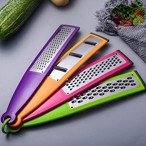 4Pcs Multi-Purpose Vegetable Slicer Set Stainless Steel Cheese Grater & Vegetable Chopper For Vegetables Fruits Hand-Held Shredder Cutter Grater Slicer Kitchen Tool #TOP2