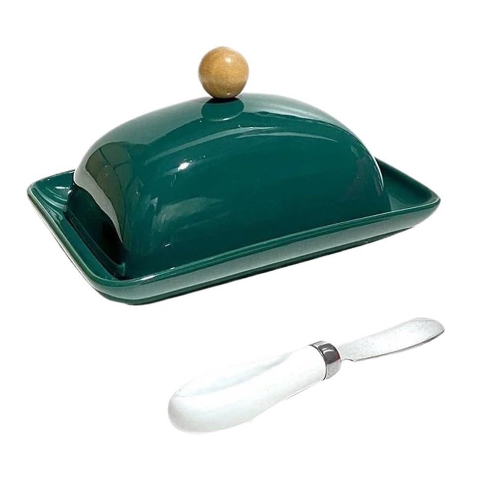Butter Dish Cheese Organiser with Lid Butter Dish Multi-Purpose Kitchen