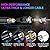 2026 Upgraded TV Antenna Indoor, 3200+ Miles Range Digital Antenna for Smart TV Outdoor, HDTV Antennas for Local Channels with Amplified Signal Booster Supports 360° Reception 4K 8K 1080P-38ft Cables