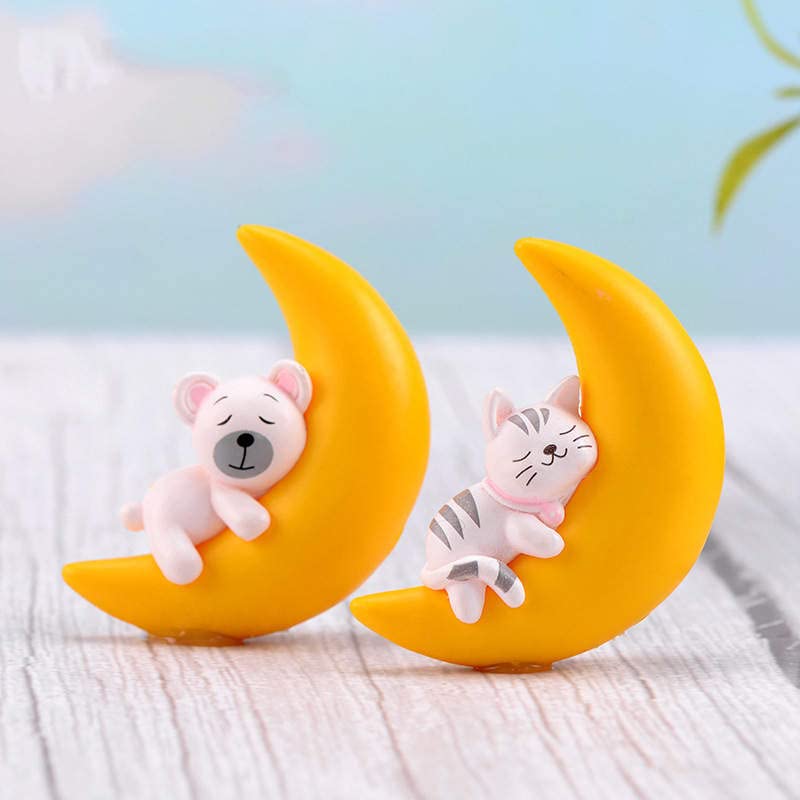 GARTIG Aquarium Decorative Accessories Items Floating Cartoon Cute Diver Small Artificial Moving Toys For Fish Tank Decoration In Home With Thin Line And Suspended Ball - 2Pcs (Moon Combo) (B0C5TXYGSZ) Amazon Price History, Amazon Price Tracker