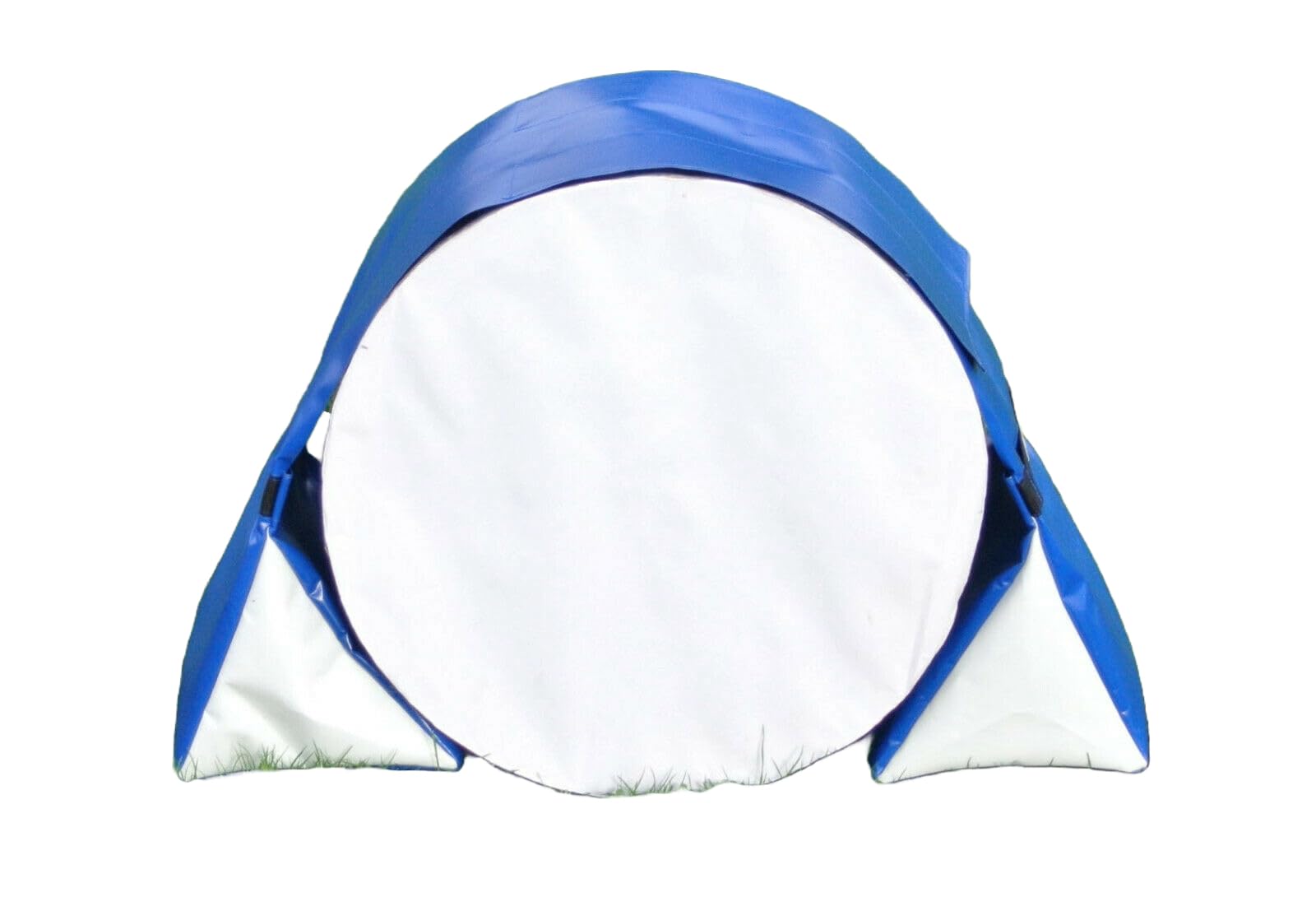 Church Products UK Dog Agility Training Tunnel Sand Bags Adjustable (60cm - 80cm) Indoor Outdoor Apparatus UV PVC (Blue/White) *Tunnel Not Included*