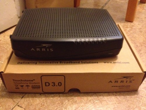 Arris TM802G Docsis 3.0 Cable Internet Telephony Modem (Not Wireless) (Renewed)