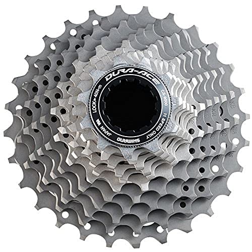 SHIMANO Cassette Dura Ace 11 Compartiment Mixte-Adulte, argenté, Taille Unique