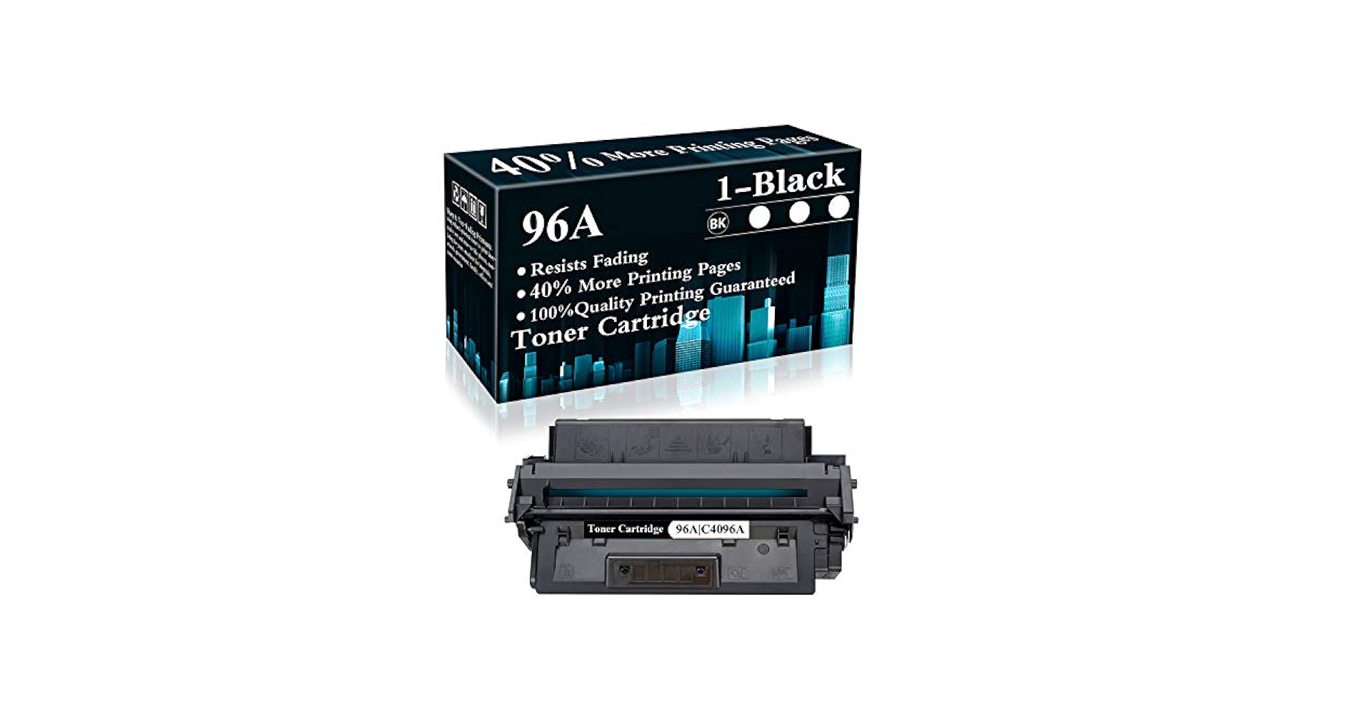 HP LaserJet 96A C4096Aトナーカートリッジ Amazon.com: HP 96A Black Standard Yield Toner Cartridge