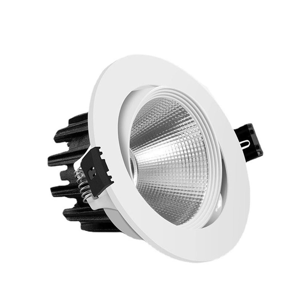 Spot encastrable COB 20W orientable blanc chaud pour eclairage de cuisine - 8