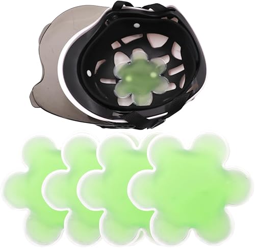 Head Ice Pack Cool Down - Paquete de gel para cascos, casco de equitación, color verde