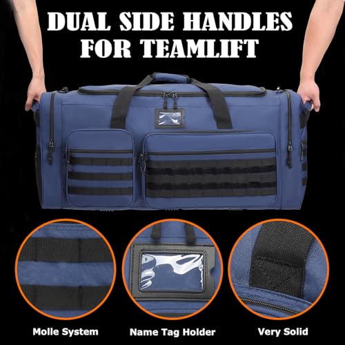 Image of 130L Extra Large Duffle Bag for Men, Heavy Duty Large Duffle Bag for Travel