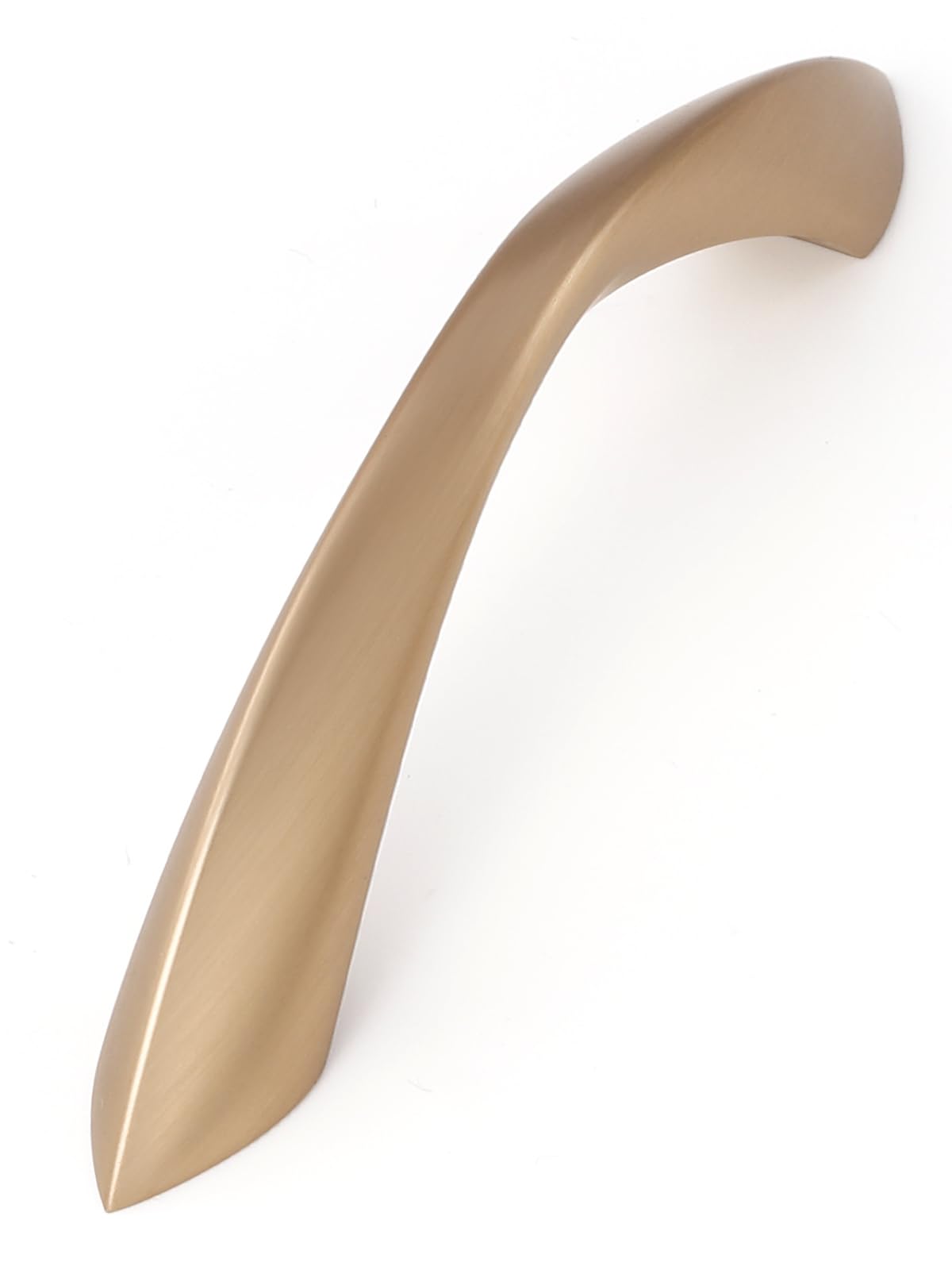 10 Pack Champagne Bronze Cabinet Pulls 3 Inch Arch Twisted