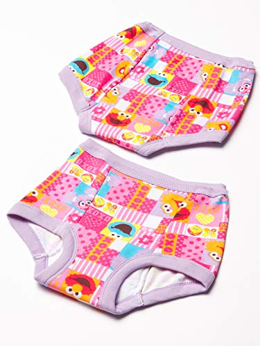 Image of Sesame Street Unisex Toddler Potty Training Pants with Elmo, Cookie Monster and Big Bird with Stickers & Success Chart