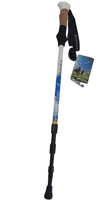 TrekEaze Ultra Strong Trekking, Walking, and Hiking Poles - Collapsible, Lightweight, Quick Locking, and Ultra Durable