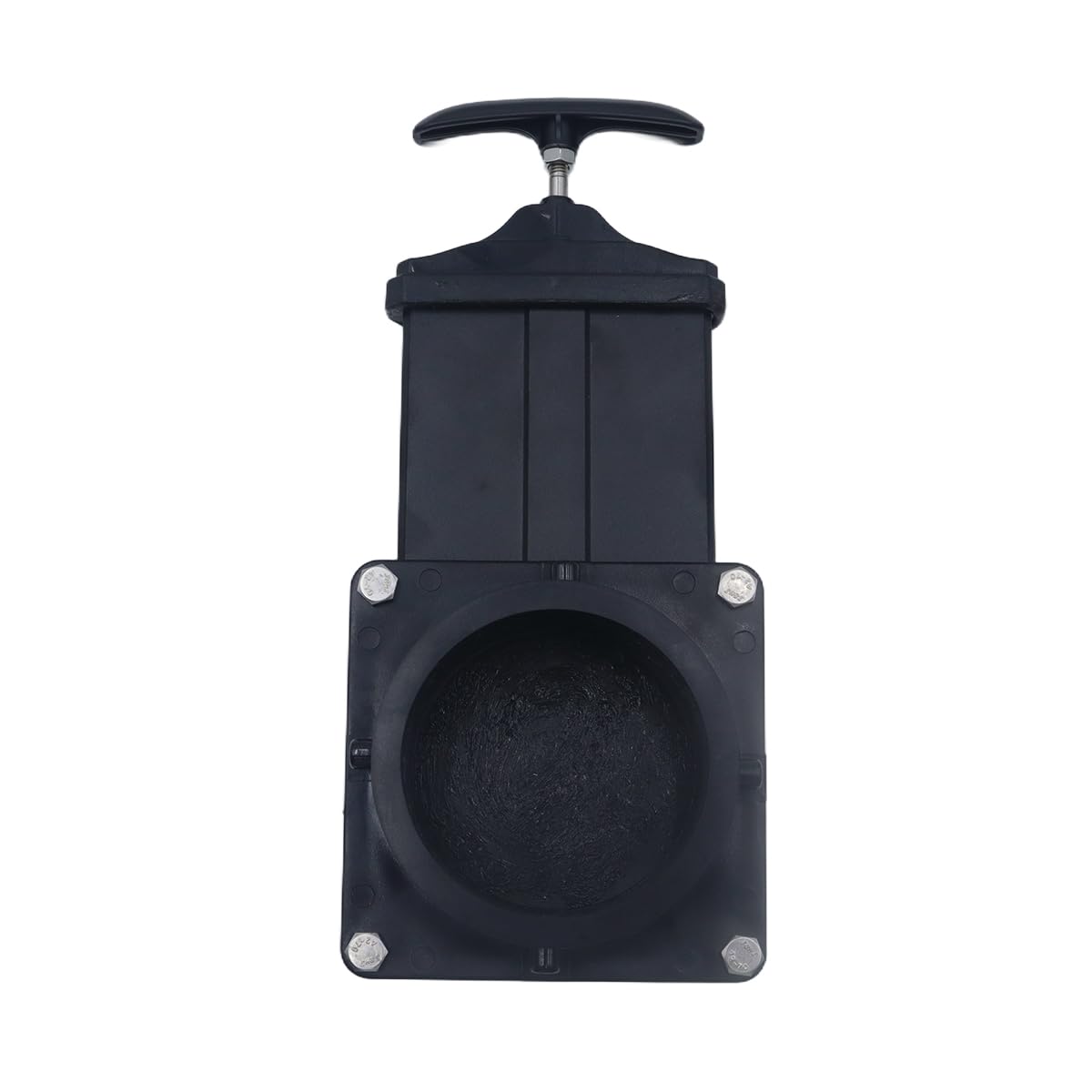 Teron Valvola di scarico da 3 pollici per camper, valvola del serbatoio dei rifiuti per rimorchio da viaggio camper 240x111mm