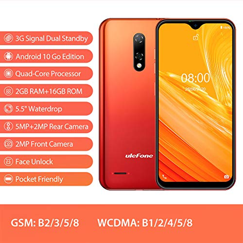 Smartphone Ulefone Note 8 bis 120 Euro ohne Vertrag