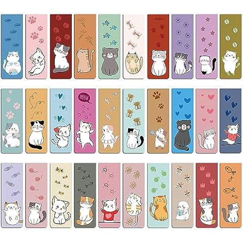 Marque-pages Magnétiques MWOOT Chats Cover