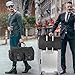 Convertible Travel Garment Bag,Carry on Garment Duffel Bag for Men Women - 2 in 1 Hanging Suitcase Suit Business Travel Bag