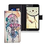 Wiko U Feel Lite Hülle, Lincivius®, Wiko Ufeel Lite Schutzhülle Hülle Flip Zubehör Etui KlappeHülle Tasche Dünnes Cover Etui mit Magnetverschluss Bookstyle Original Design