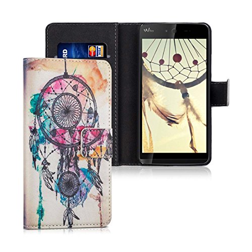 Wiko U Feel Lite Hülle, Lincivius®, Wiko Ufeel Lite Schutzhülle Hülle Flip Zubehör Etui KlappeHülle Tasche Dünnes Cover Etui mit Magnetverschluss Bookstyle Original Design