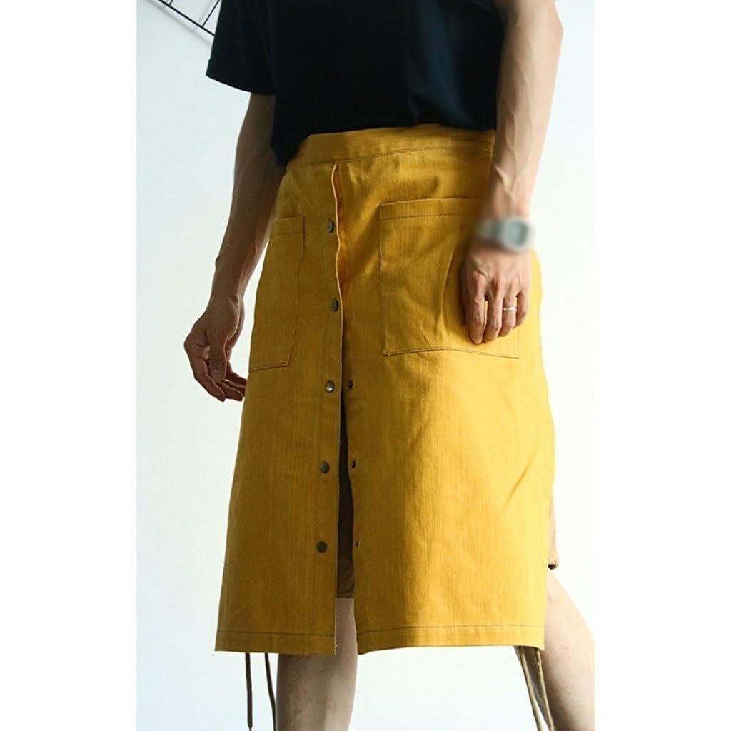 Delantal de chef para hombre y mujer, estilo coreano, moderno, cocina, hotel, restaurante, camarero, ropa de trabajo