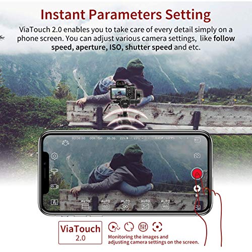 Zhiyun Wireless Image Transmission Transmitter for Zhiyun WEEBILL-S, 1080P 30FPS Image Transmission, Also Compatible with Nikon, Canon, Panasonic, Sony Camera