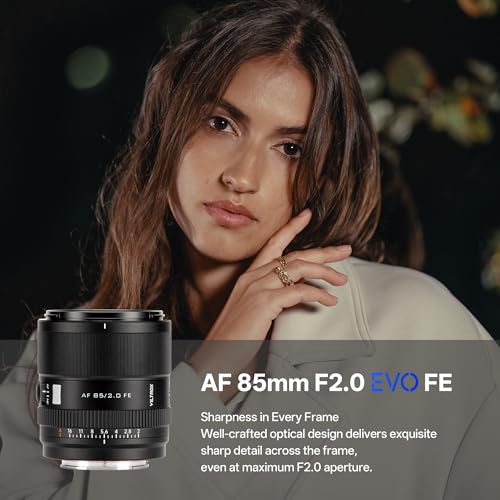 Image of VILTROX 85mm f /2.0 EVO FE Lens Full Frame Large Aperture Auto Focus Prime Lens Compatible with Sony E-Mount Cameras A7SIII A7III A7RIII A7IV A7RIV A9 A1 FX3 A7RV A7CR A7CII A93 ZVE1 ZV-E10 FX30