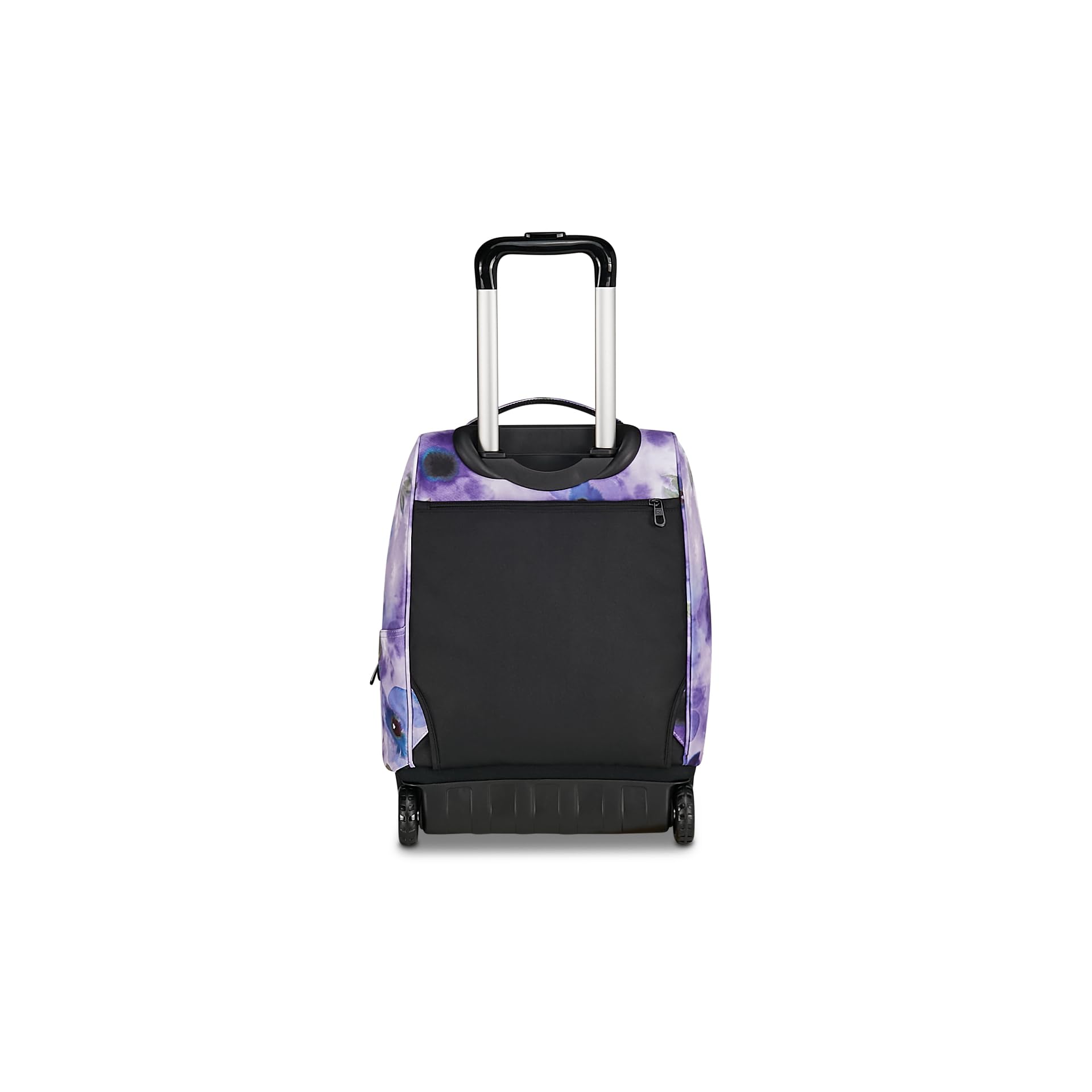 Invicta Trolley New Benin Fantasy, 36 L, Doppio Uso, Doppio Scomparto, Tasca Porta Borraccia, Scuola e Tempo Libero, Paint and Flower, Bambine e Ragazze, viola