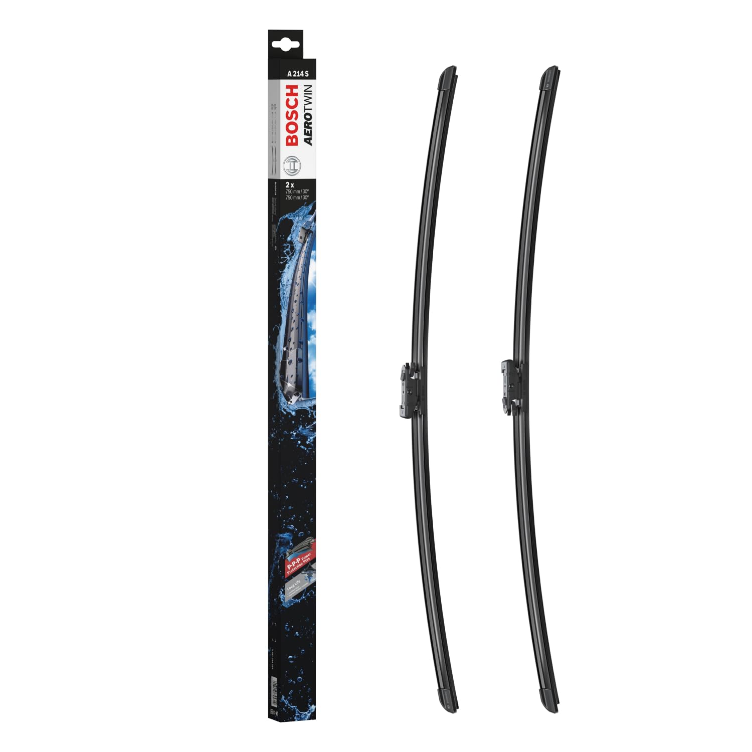 Bosch Aerotwin A214s Wiper Blade Twin Pack 30"/30" 750Mm/750Mm