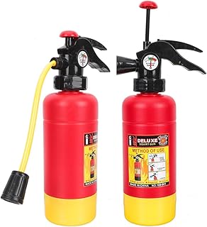 ibasenice 2pcs Fire Extinguisher Water Mini Fire Extinguishers Outdoor Water Toys Fire Extinguisher Water Toys Water Squirter for Kids Outdoor Kid Toys Kids Beach Toys Pool Toy Child Red