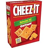 Cheez-It, Baked Snack Cheese Crackers, Reduced Fat Original, Made with 100% Real Cheese, 11.5oz Box
