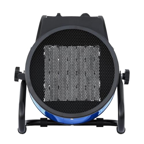 ALLEGRA Keramik Heizlüfter 3Kw 3000 Watt Elektroheizung energiesparend Radiator Elektrische Heizung Elektro Heizkörper Elektroheizer Bauheizer Zeltheizung Heizstrahler H36 mit Thermostat