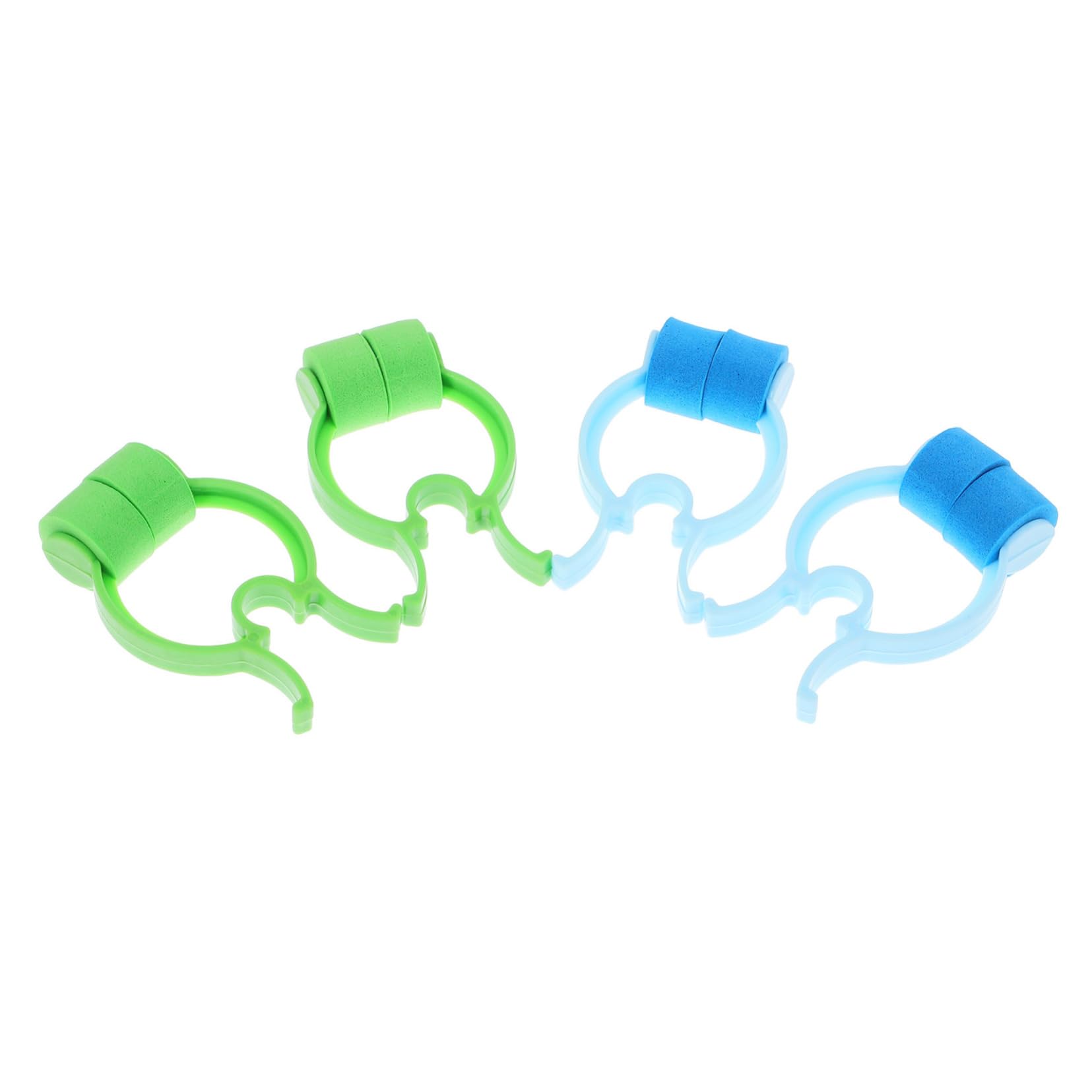 Beatifufu Plastic Nose Bleed Clips 4 Pack Nose Pincher for Epistaxis Emergency Nosebleed Stopper Clip