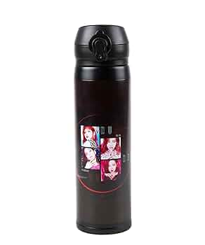 terosmile Blackpink - Botella de agua de acero inoxidable de 17 onzas, 500 ml, mantiene los líquidos calientes o fríos, jisoo jennie rose lisa flower : Amazon.com.mx: Hogar y Cocina