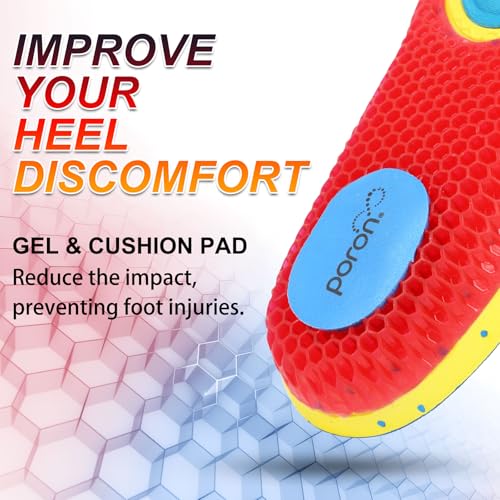 Plantillas de Gel para Botas, Soporte Metatarsal, Talla 7-8.5 Hombre miniatura 3