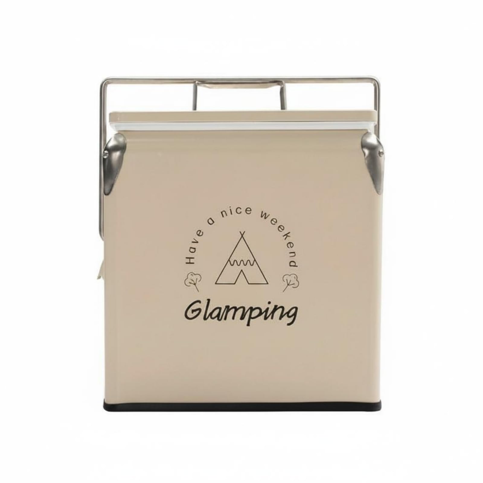 Borsa Termica Portatile Frigo da Campeggio Contenitore Isolato Ghiacciaia Picnic con Capacità 13l E Struttura Robusta Adatta a Campeggio Spiaggia Viaggio