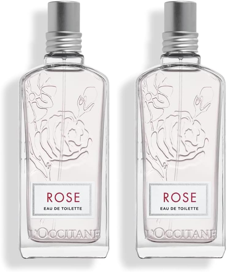 L'Occitane Rose Floral Eau De Toilette Spray For Women,2.5 Fluid Ounces (Pack of 2)-image-46
