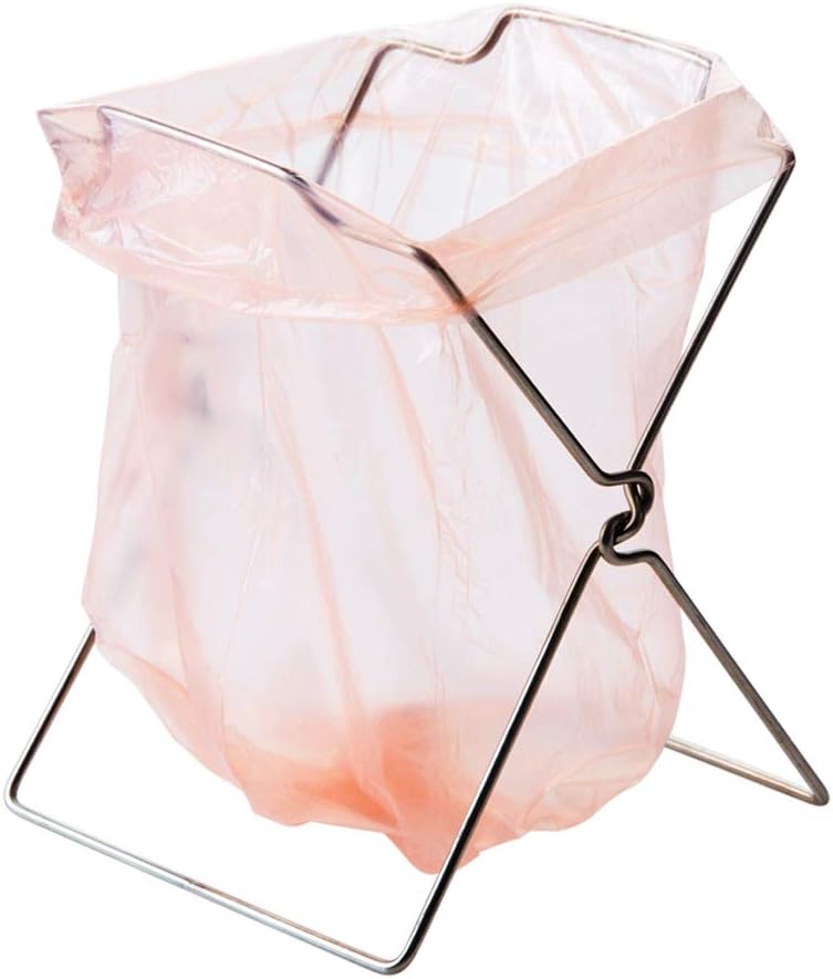 Booluee Stainless Steel Garbage Bag Shelf Home Kitchen