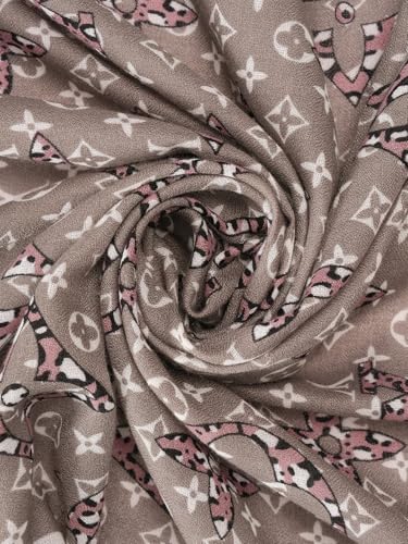 Image of Viscose Scarf for Women | Lightweight & Long | Stole for Women - Stylish Design | Neck Scarf, Hair Scarf, & Head Scarf for Women & Girls | All Season Accessory