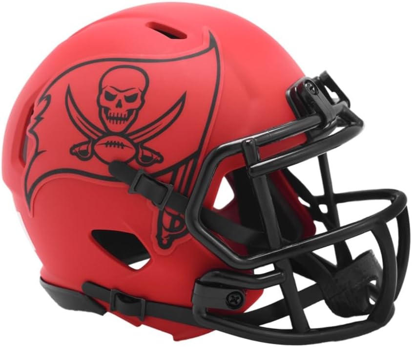 Tampa Bay Buccaneers Rave Riddell Speed Mini NFL Football Helmet