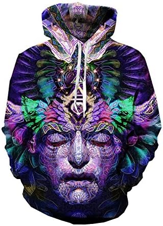 Artist Threads an Ode to The Great Mother Hoodie - Premium All Over Print Pullover - Large