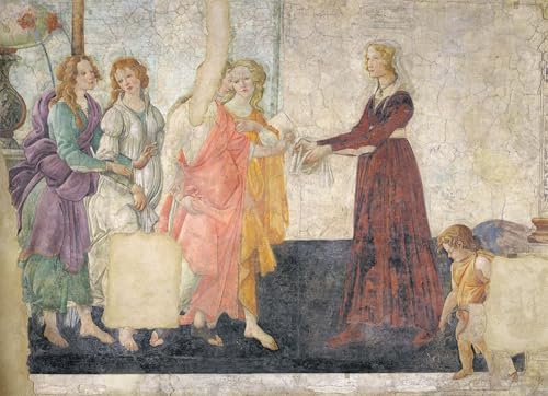 Affiche Toile Botticelli Vénus décoration murale portrait 60x90