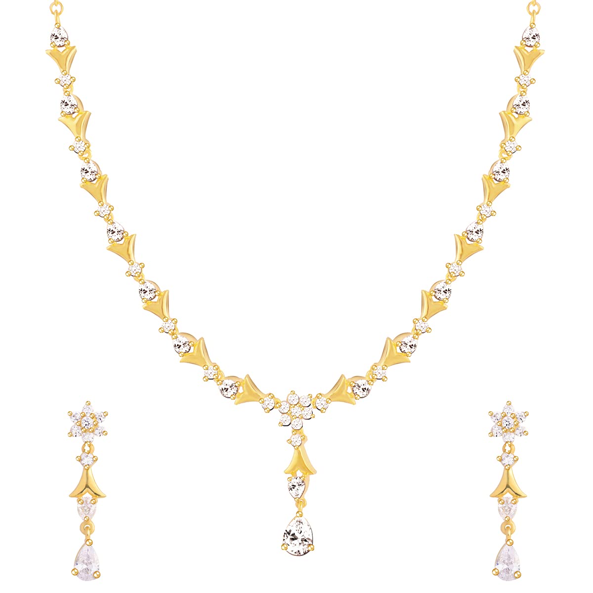 GIVA 925 Silver Golden Glinting Joy Zircon Set | Gifts for Girlfriend, Gift Sets for Women & Girls | With Certificate of Authenticity and 925 Stamp | 6 Month Warranty* (B09Q6CYS2F) Amazon Price History, Amazon Price Tracker